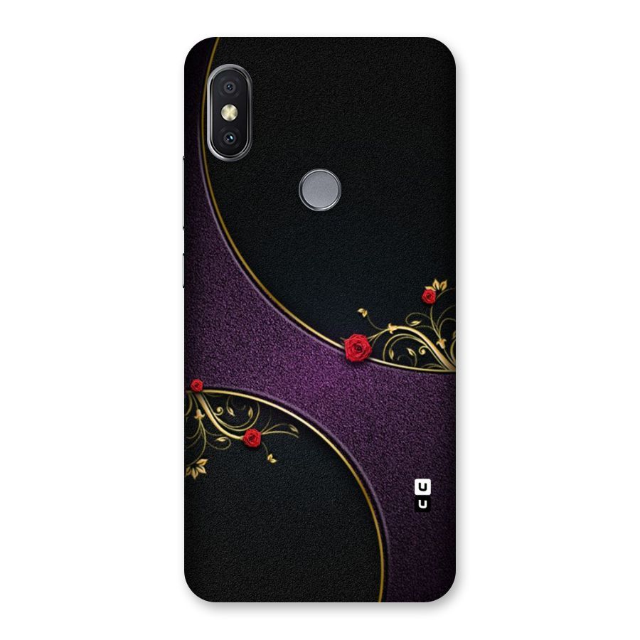 Flower Curves Back Case for Redmi Y2