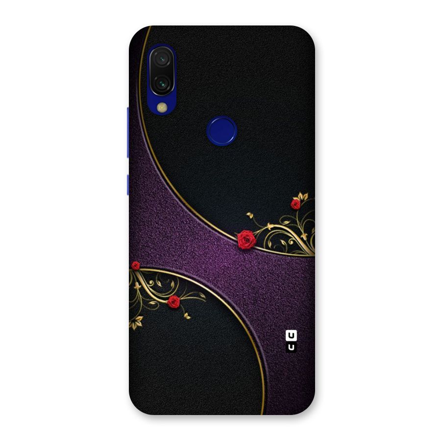 Flower Curves Back Case for Redmi Y3