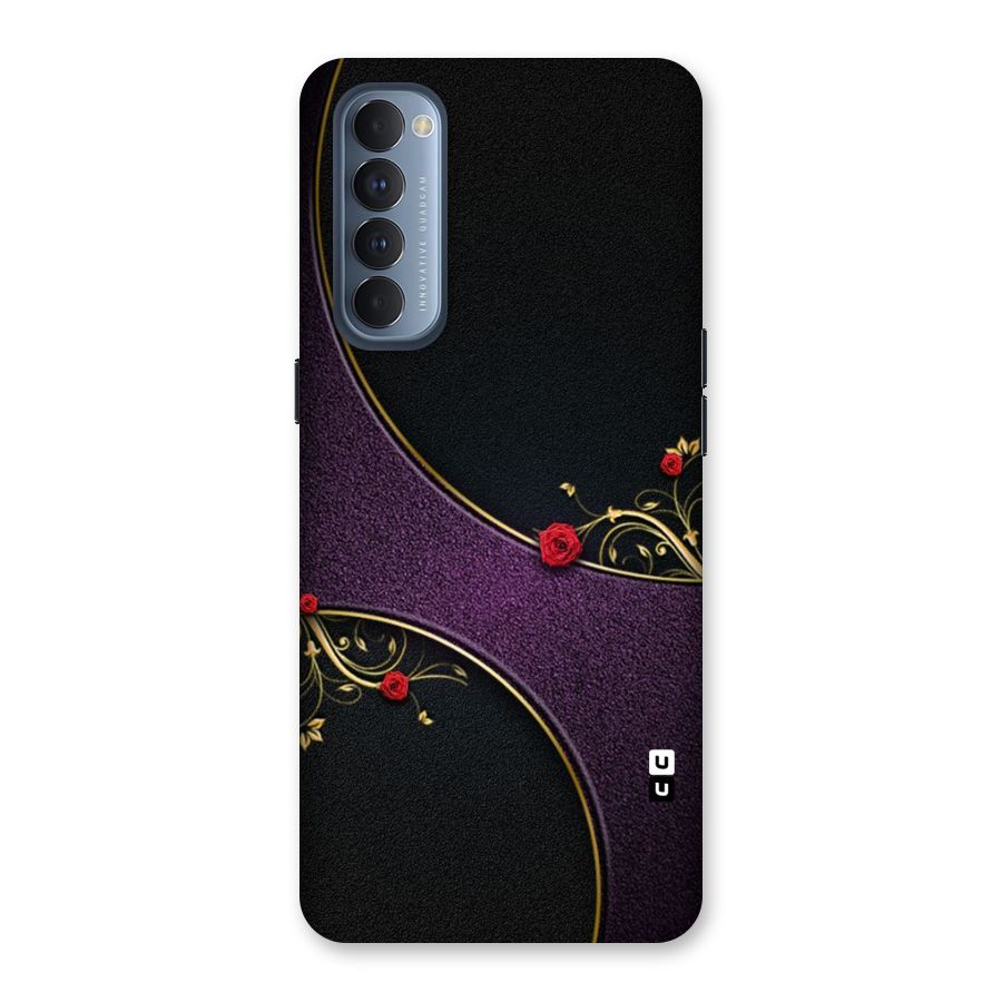 Flower Curves Back Case for Reno4 Pro