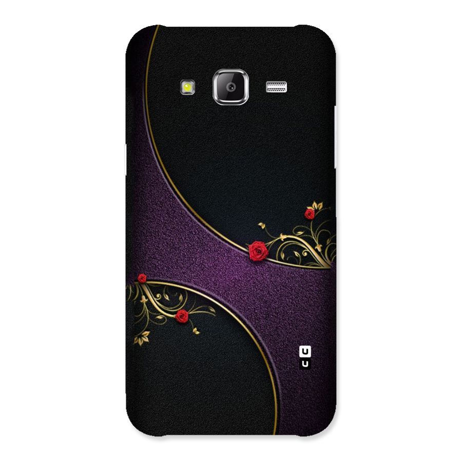 Flower Curves Back Case for Samsung Galaxy J5