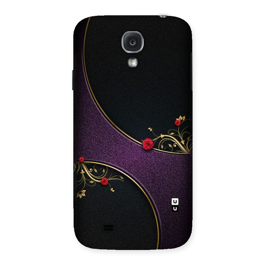 Flower Curves Back Case for Samsung Galaxy S4