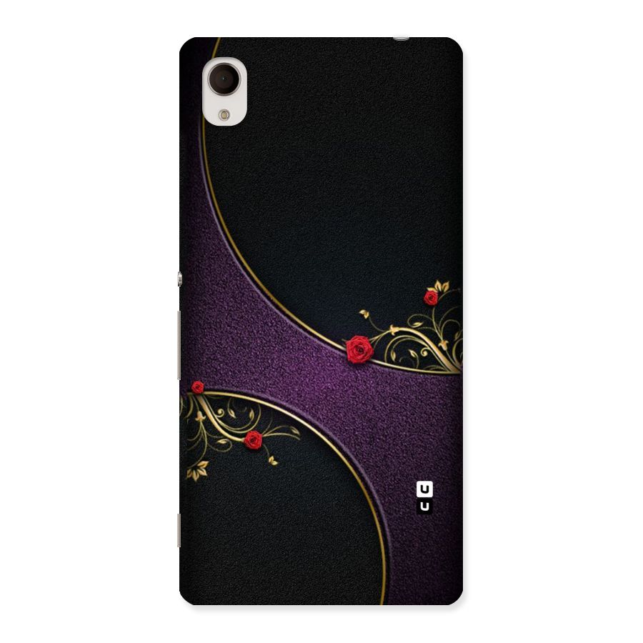 Flower Curves Back Case for Sony Xperia M4