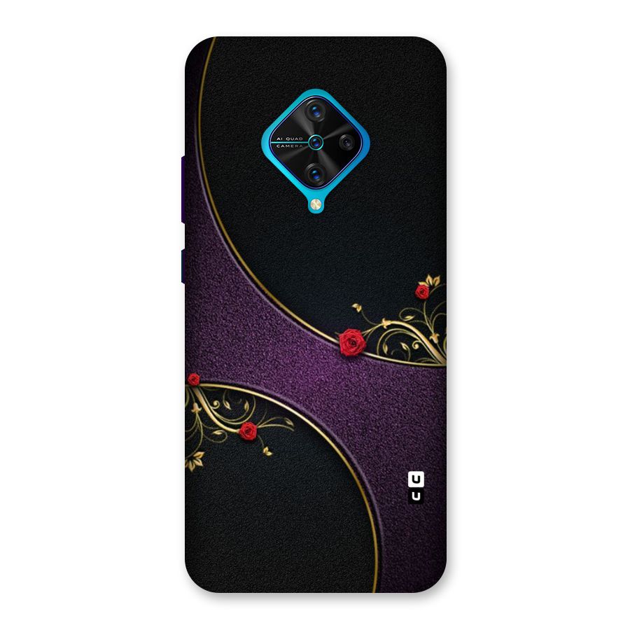 Flower Curves Back Case for Vivo S1 Pro