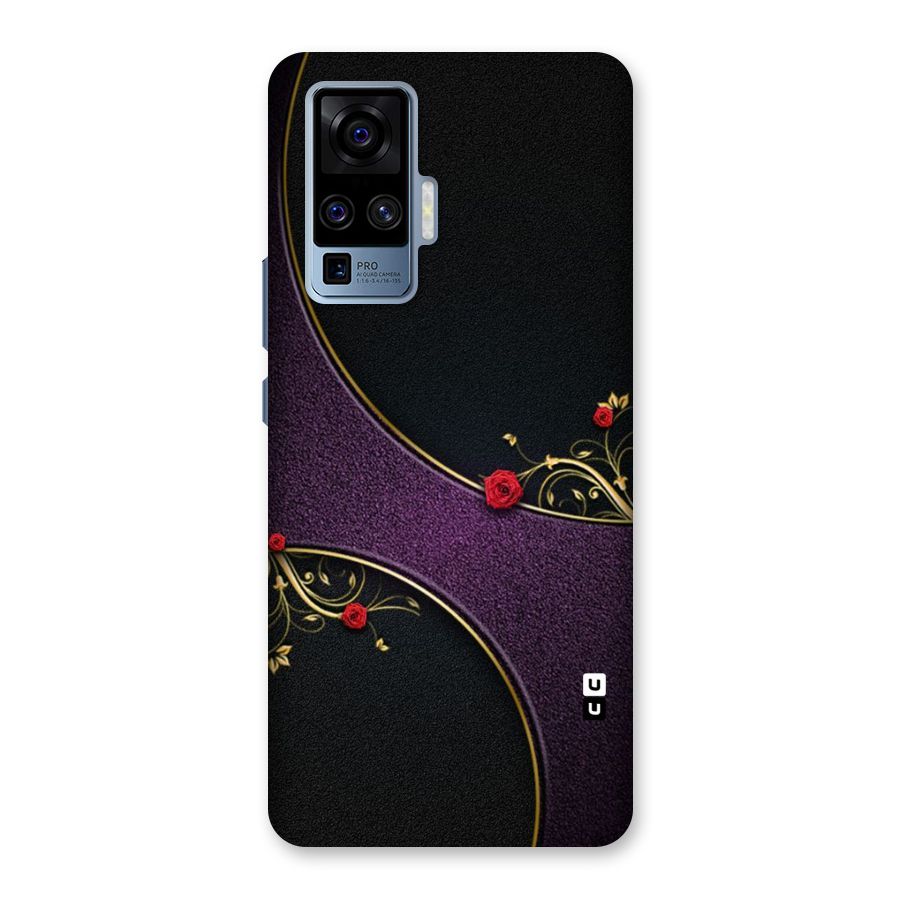 Flower Curves Back Case for Vivo X50 Pro