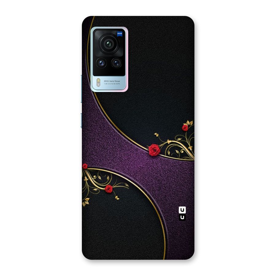 Flower Curves Back Case for Vivo X60 Pro