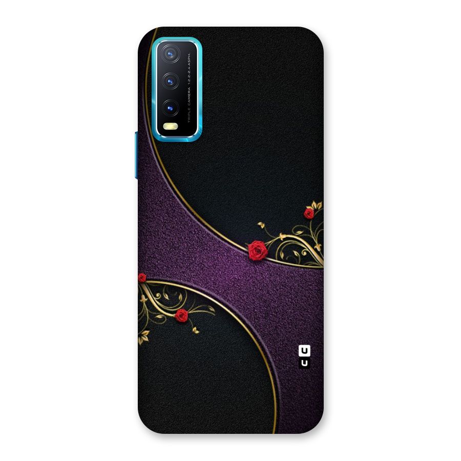 Flower Curves Back Case for Vivo Y20A