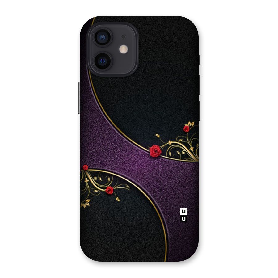 Flower Curves Back Case for iPhone 12