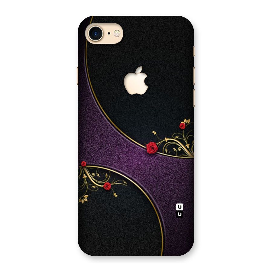 Flower Curves Back Case for iPhone 7 Apple Cut