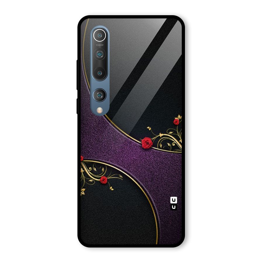 Flower Curves Glass Back Case for Mi 10