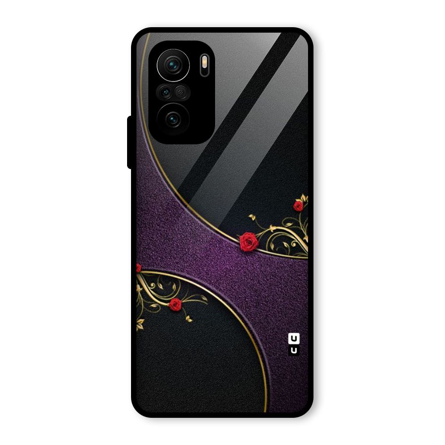 Flower Curves Glass Back Case for Mi 11X Pro