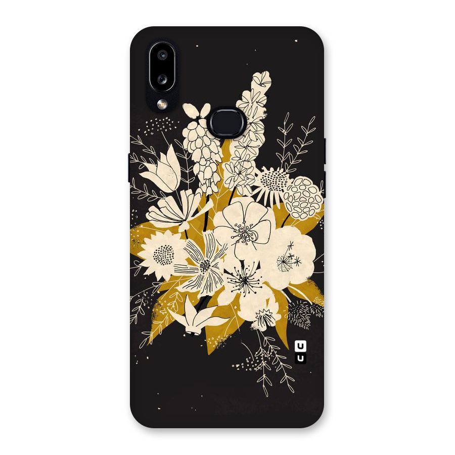 Flower Drawing Back Case for Galaxy A10s