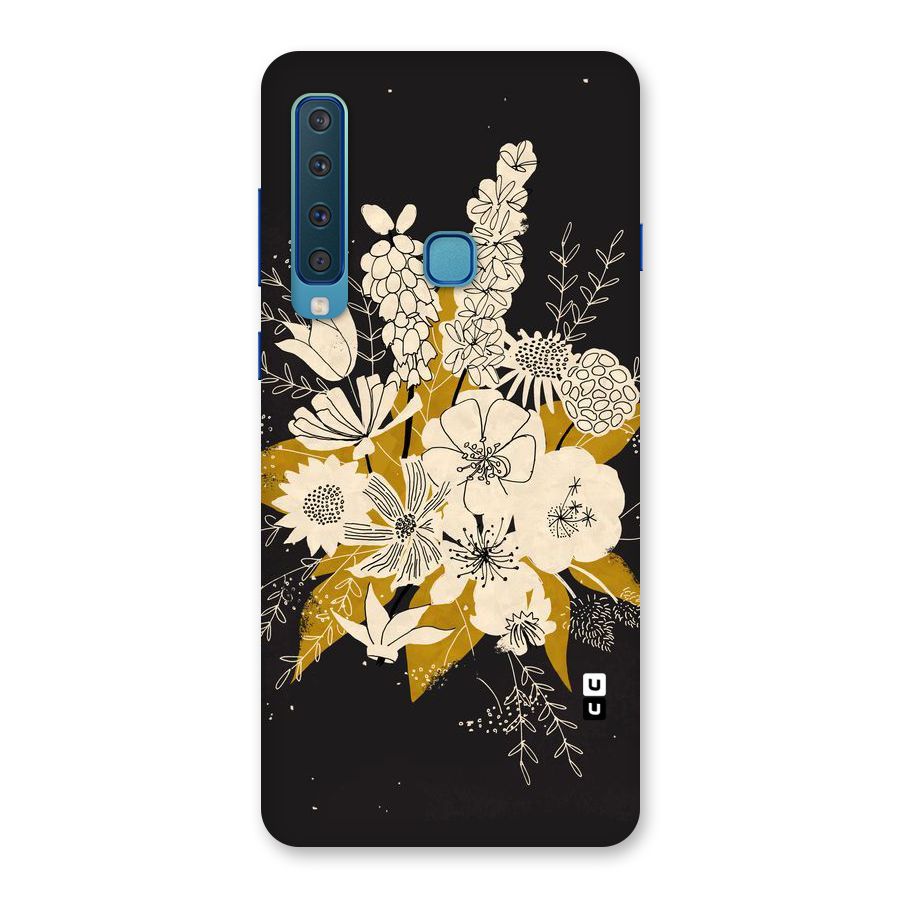 Flower Drawing Back Case for Galaxy A9 (2018)