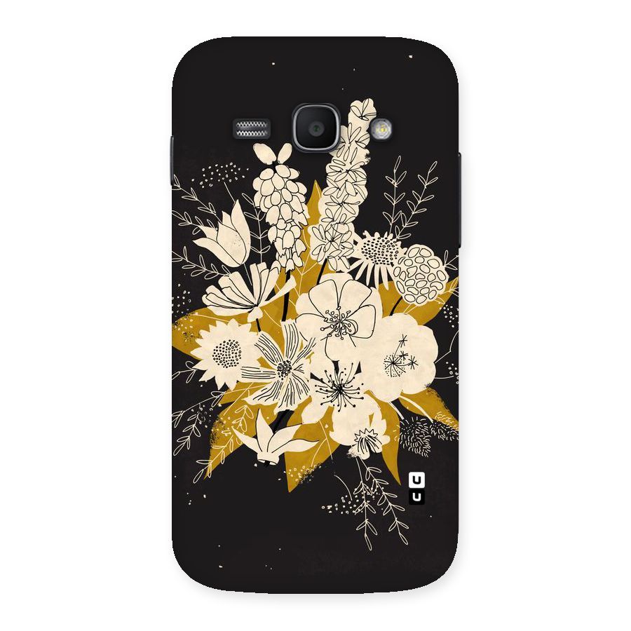 Flower Drawing Back Case for Galaxy Ace 3