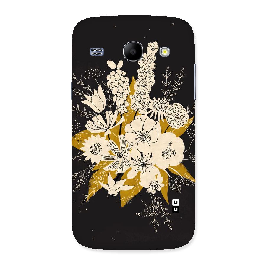 Flower Drawing Back Case for Galaxy Core