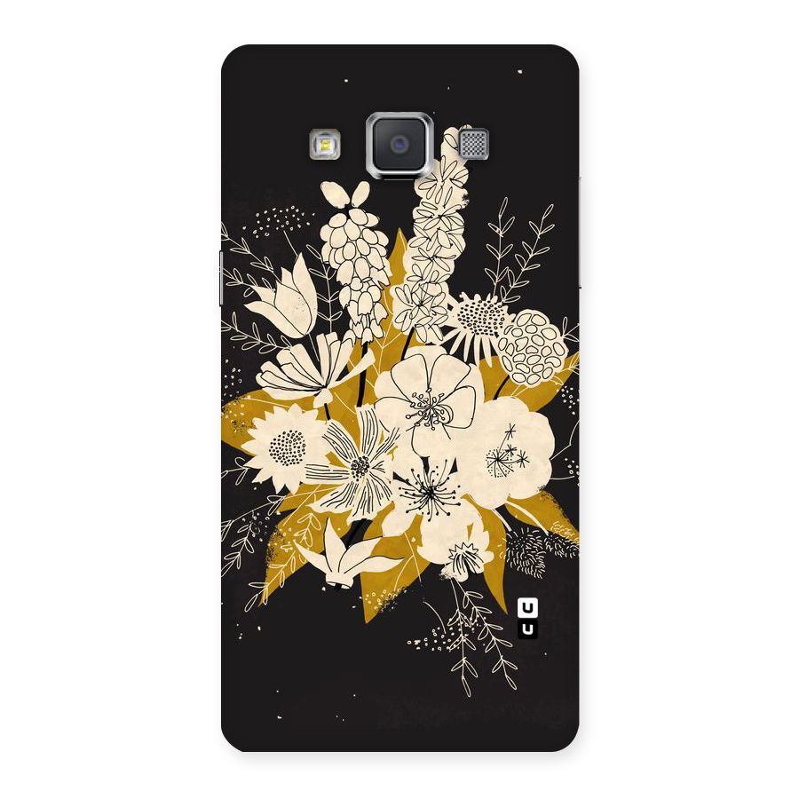 Flower Drawing Back Case for Galaxy Grand Max