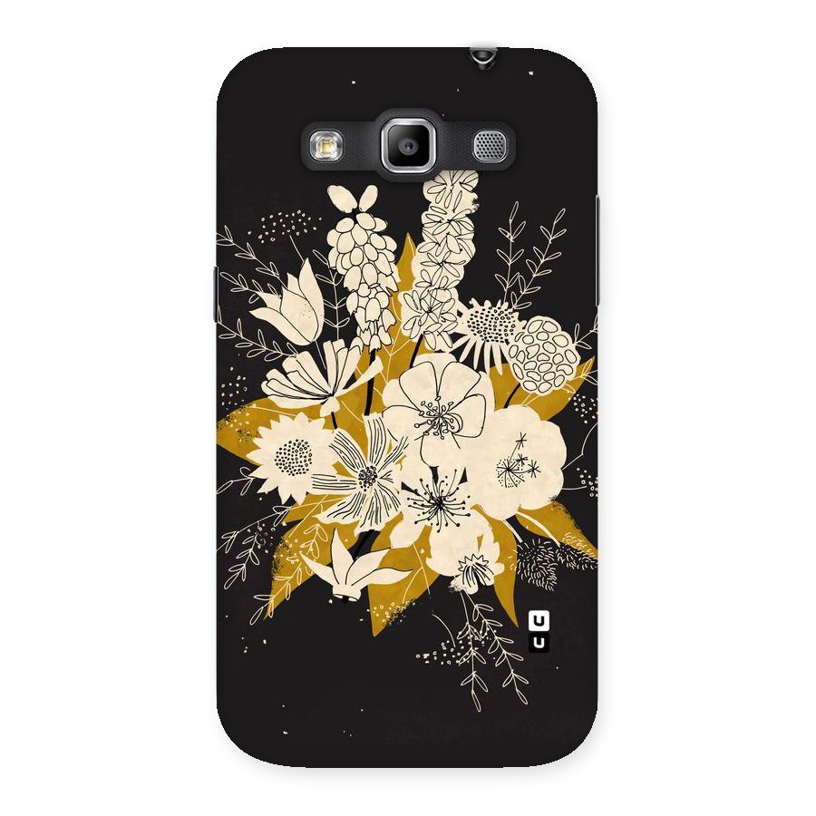 Flower Drawing Back Case for Galaxy Grand Quattro