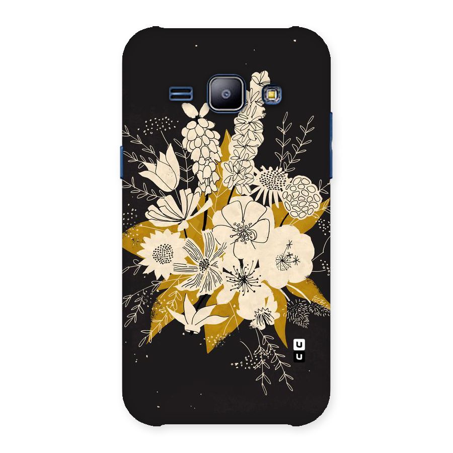Flower Drawing Back Case for Galaxy J1