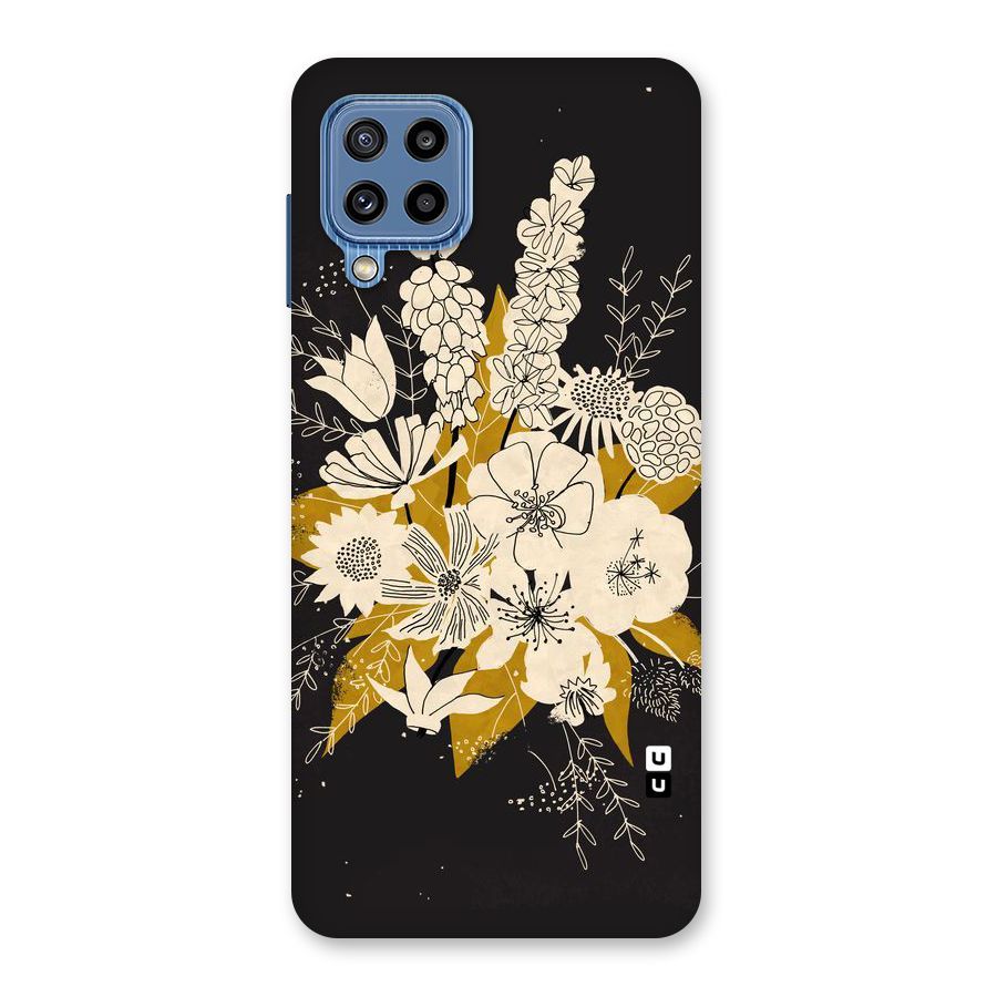 Flower Drawing Back Case for Galaxy M32