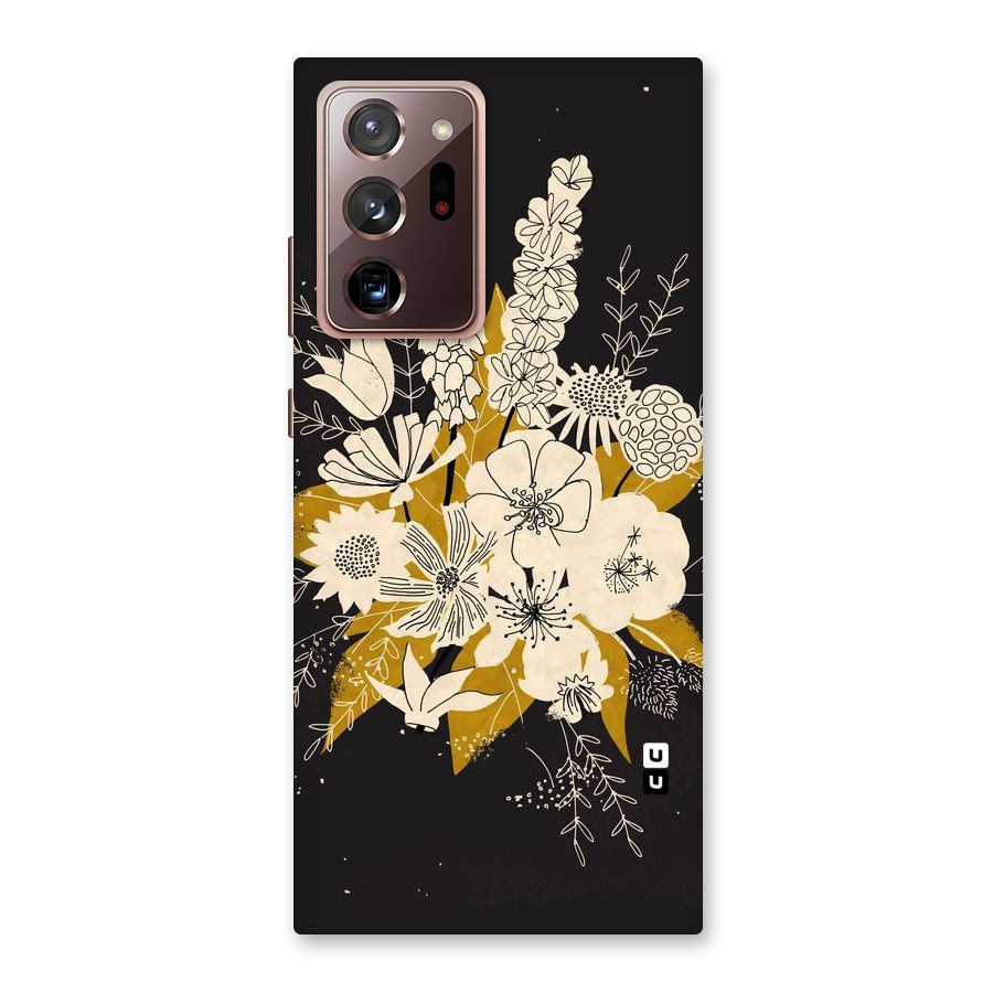Flower Drawing Back Case for Galaxy Note 20 Ultra