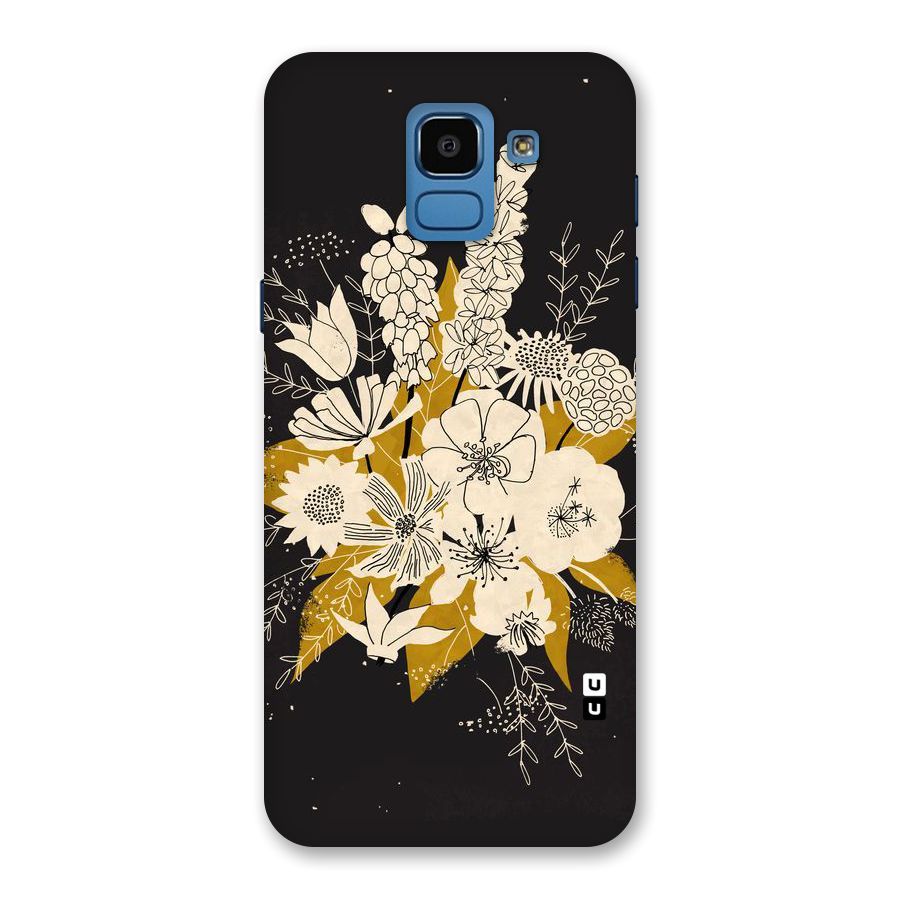 Flower Drawing Back Case for Galaxy On6