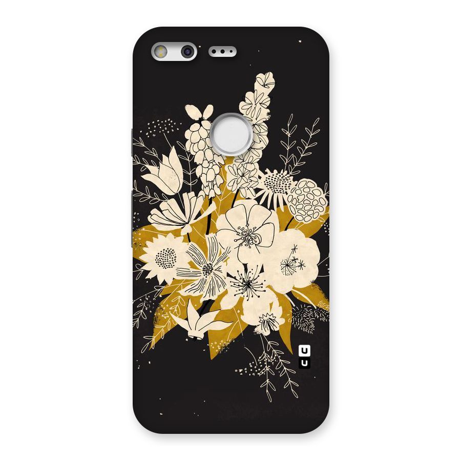 Flower Drawing Back Case for Google Pixel