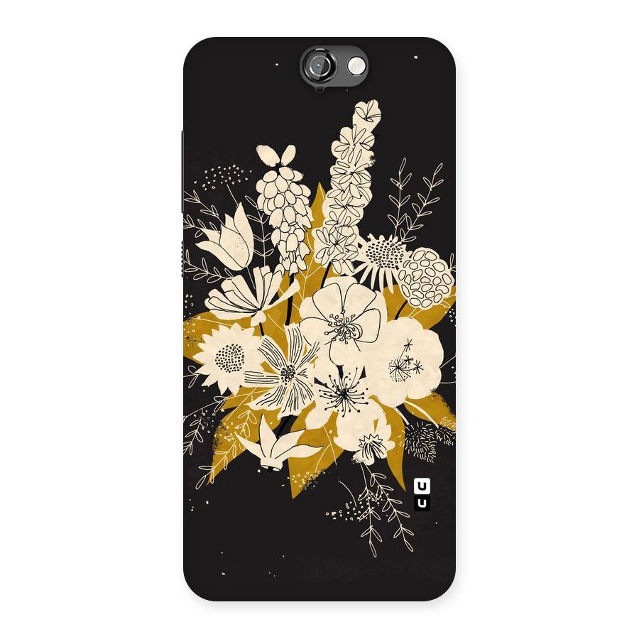 Flower Drawing Back Case for HTC One A9