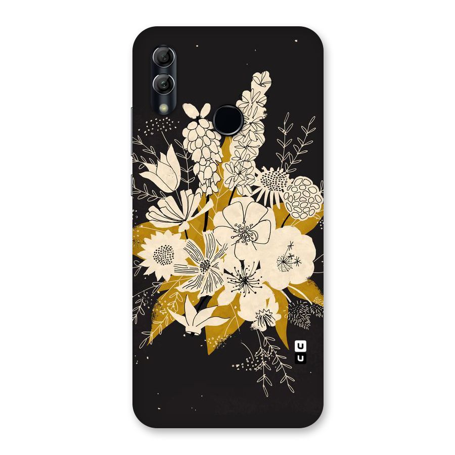 Flower Drawing Back Case for Honor 10 Lite