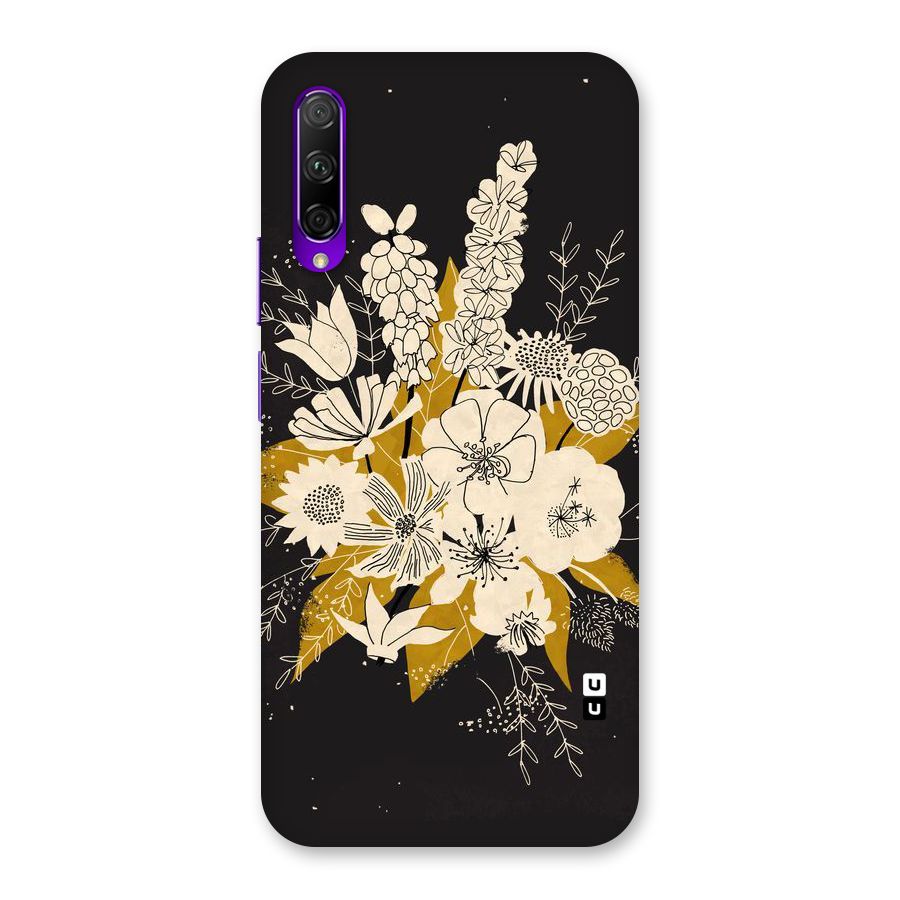 Flower Drawing Back Case for Honor 9X Pro