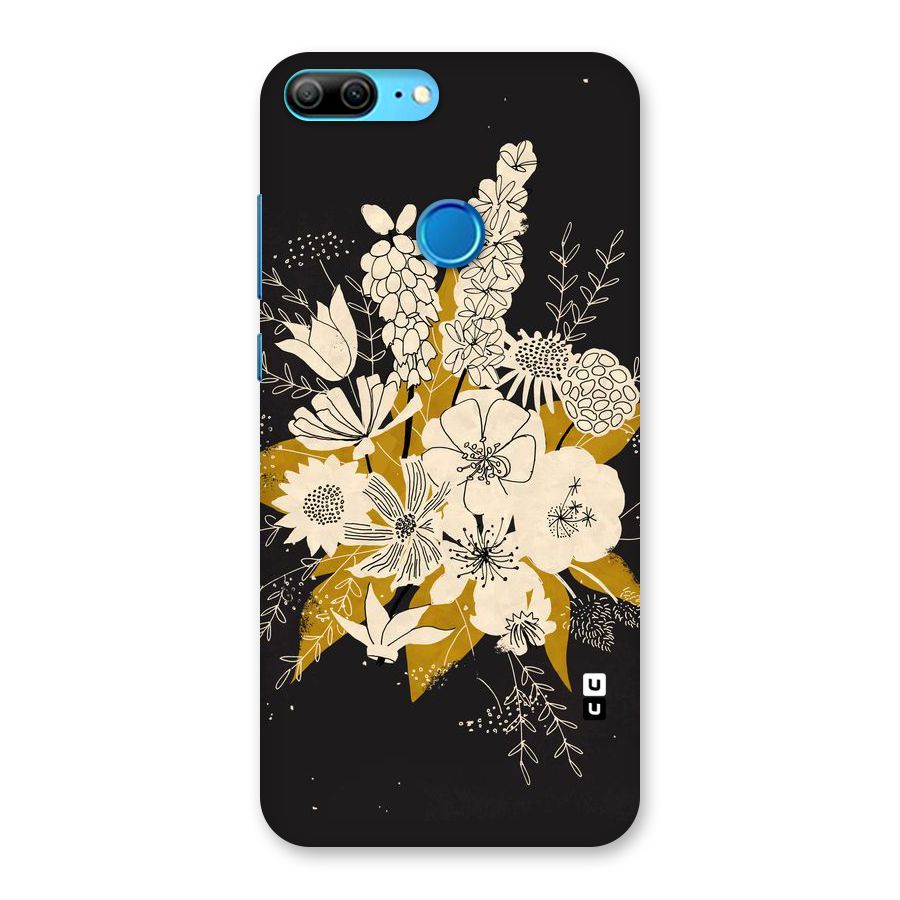 Flower Drawing Back Case for Honor 9 Lite