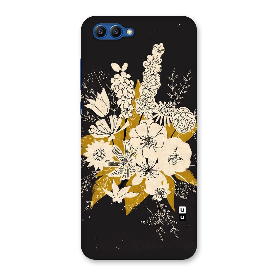 Flower Drawing Back Case for Honor View 10
