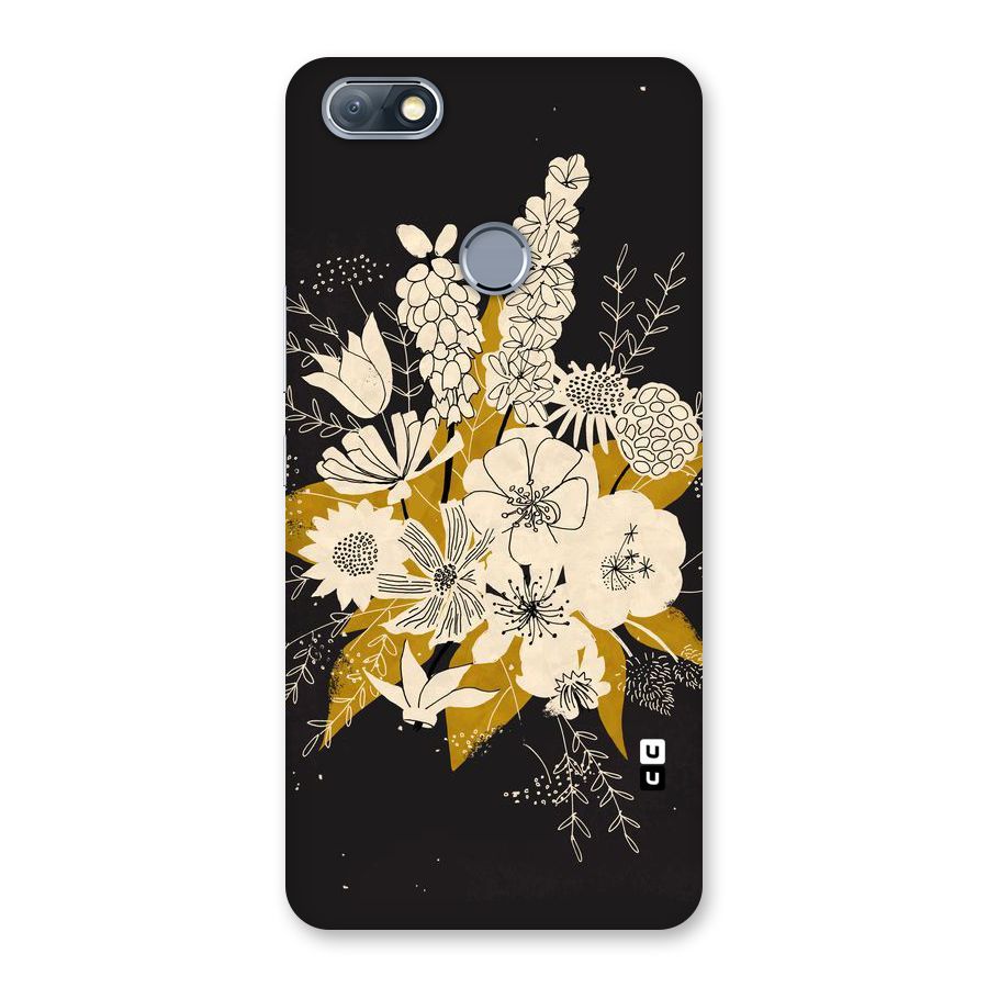 Flower Drawing Back Case for Infinix Note 5