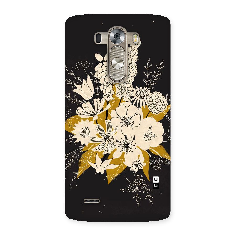 Flower Drawing Back Case for LG G3
