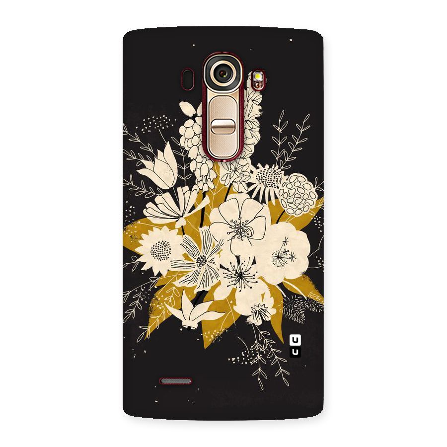 Flower Drawing Back Case for LG G4