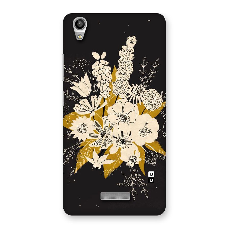 Flower Drawing Back Case for Lava-Pixel-V1