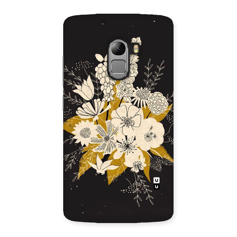 Flower Drawing Back Case for Lenovo K4 Note