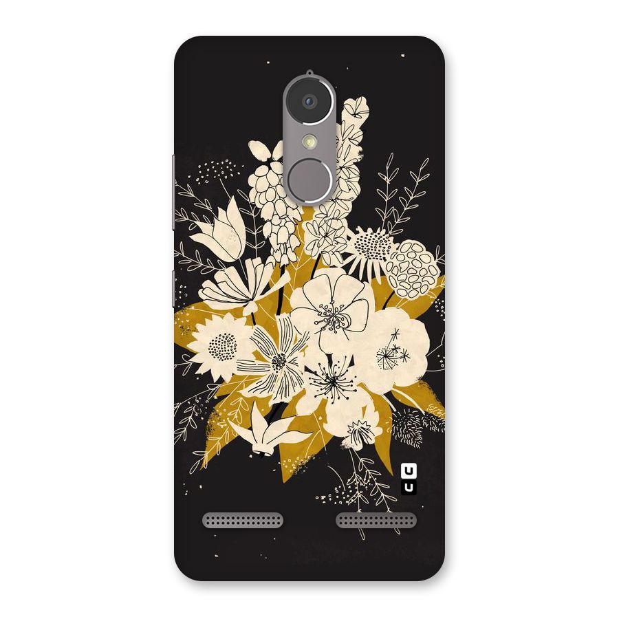 Flower Drawing Back Case for Lenovo K6