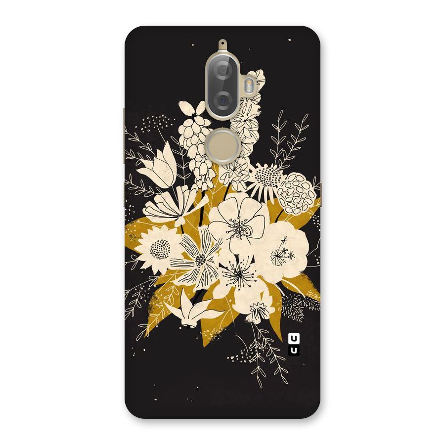 Flower Drawing Back Case for Lenovo K8 Plus