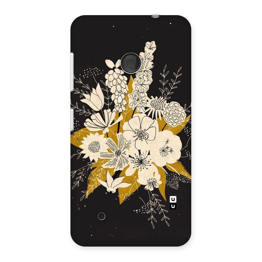 Flower Drawing Back Case for Lumia 530