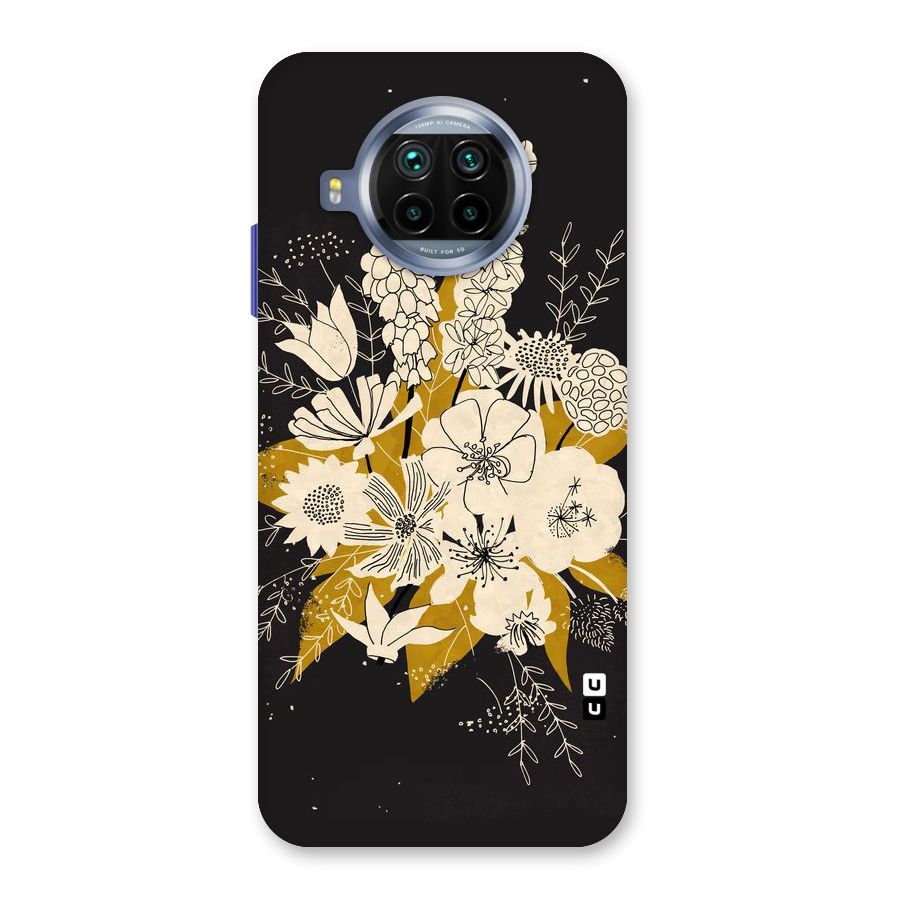 Flower Drawing Back Case for Mi 10i