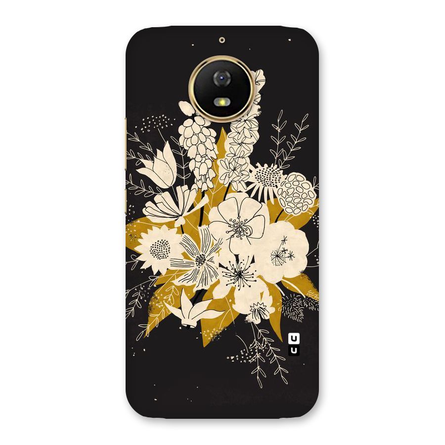Flower Drawing Back Case for Moto G5s