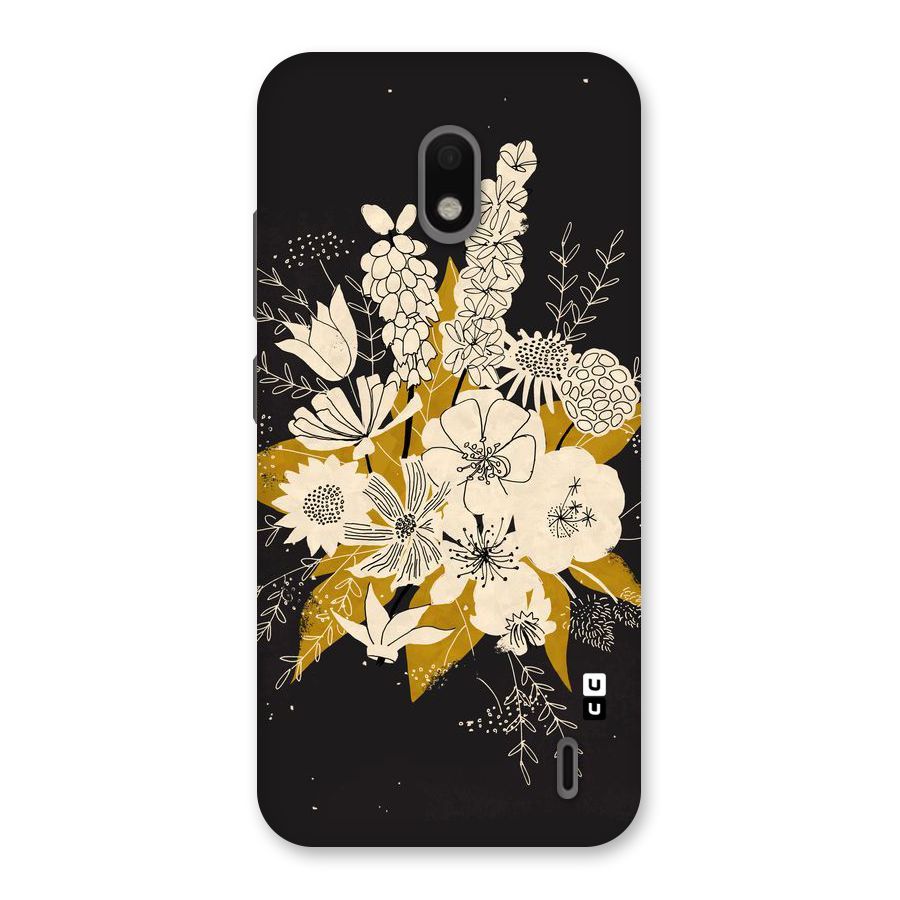 Flower Drawing Back Case for Nokia 2.2