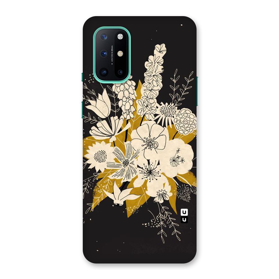 Flower Drawing Back Case for OnePlus 8T