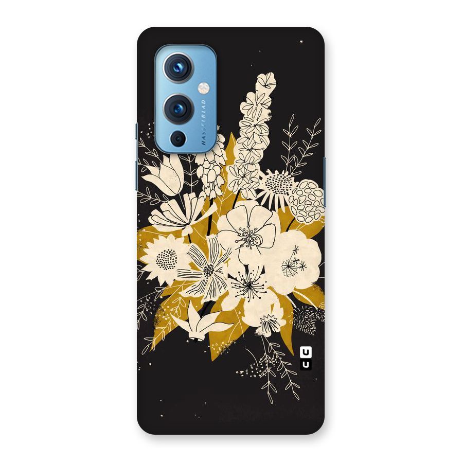 Flower Drawing Back Case for OnePlus 9