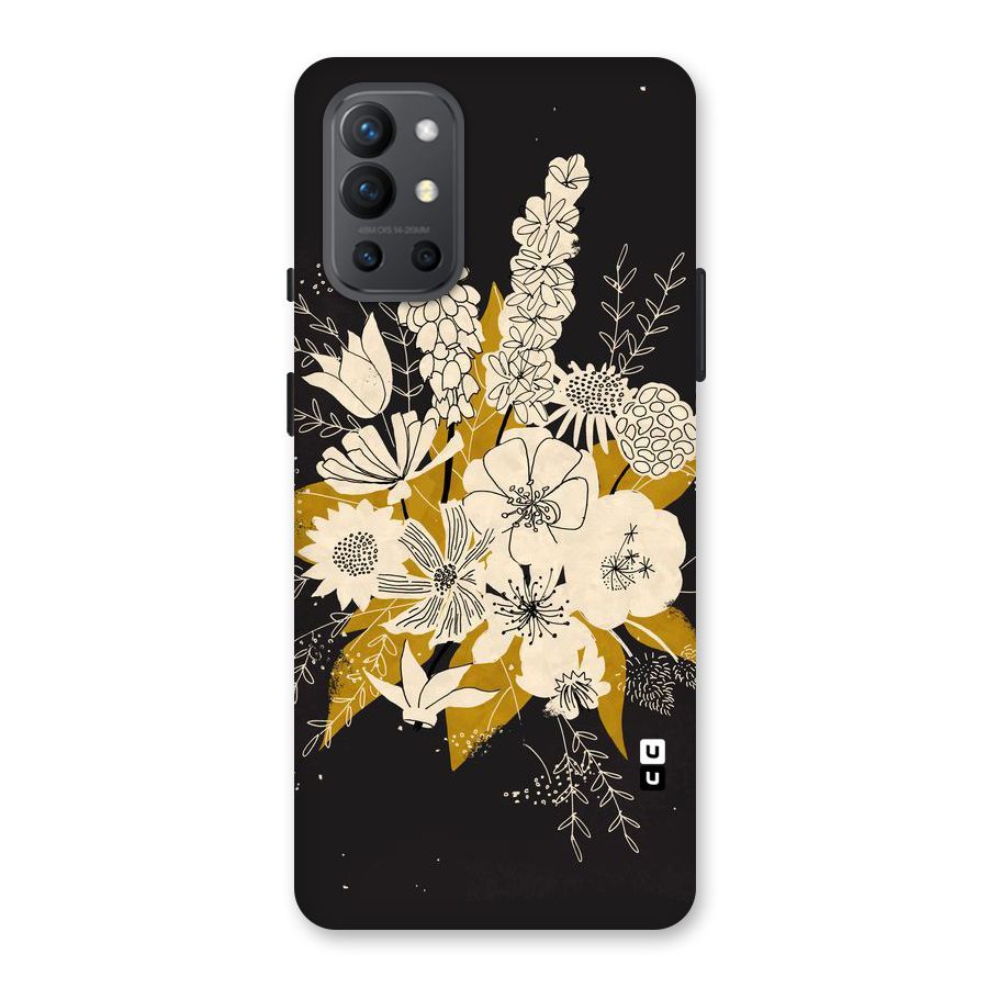 Flower Drawing Back Case for OnePlus 9R