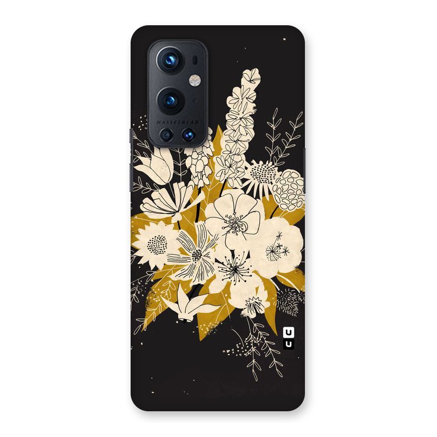 Flower Drawing Back Case for OnePlus 9 Pro
