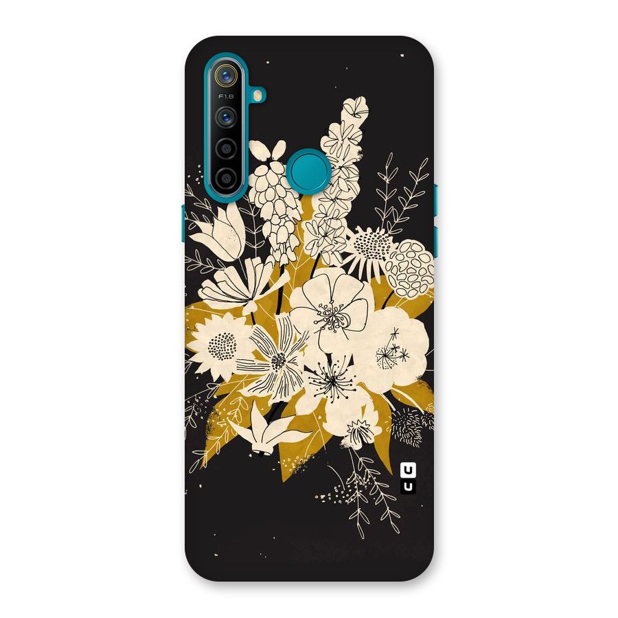 Flower Drawing Back Case for Realme 5i
