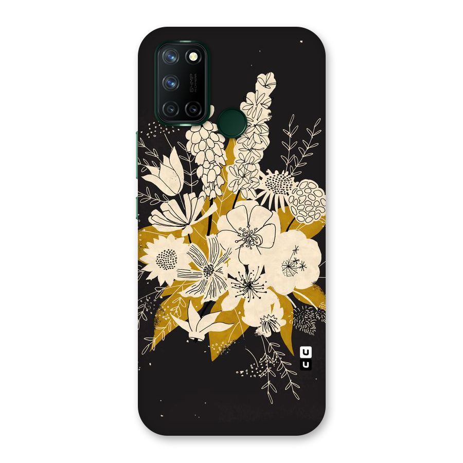 Flower Drawing Back Case for Realme 7i