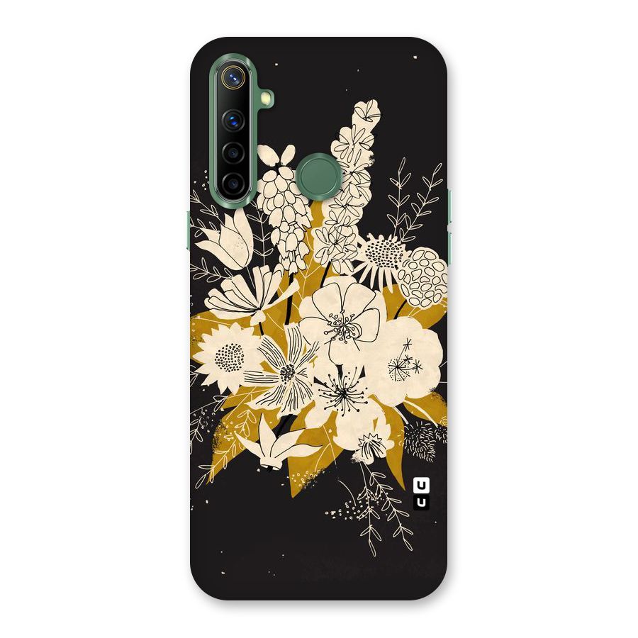 Flower Drawing Back Case for Realme Narzo 10