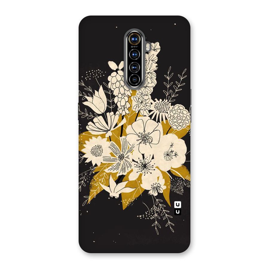 Flower Drawing Back Case for Realme X2 Pro