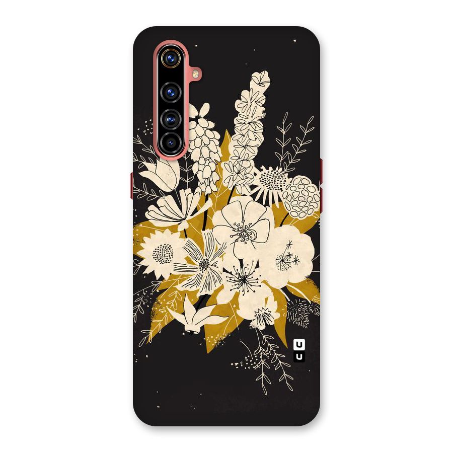 Flower Drawing Back Case for Realme X50 Pro